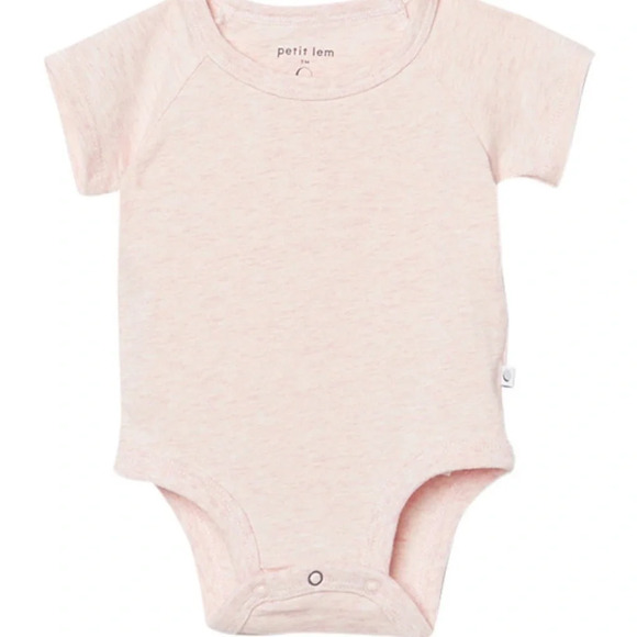 2-Piece PETIT LEM Solid Diaper Shirt and Knit Leggings Set, 3 mos, NWT - Picture 1 of 7